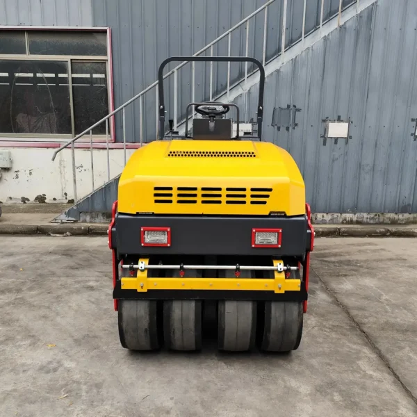 3 ton double rubber wheel construction roller sn 1200t