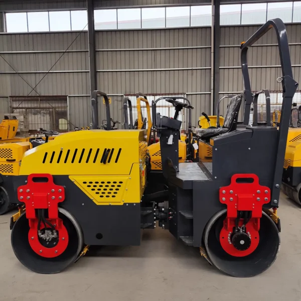 3 tons high quality double drum hydraulic vibratory roller sn 1200