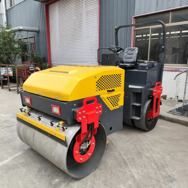 4 ton vibrating front steel wheel rear rubber wheel roller sn 1400t
