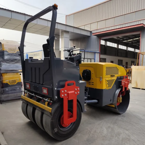 4 ton vibrating front steel wheel rear rubber wheel roller sn 1400t