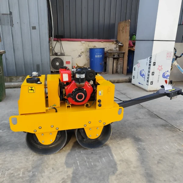450kg walk behind diesel twin wheel roller sn 450s
