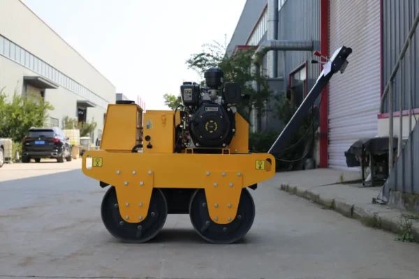 700kg walk behind diesel twin wheel roller sn 700s