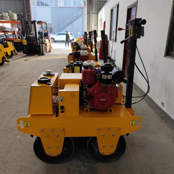 600kg walk behind diesel twin wheel roller sn 600s