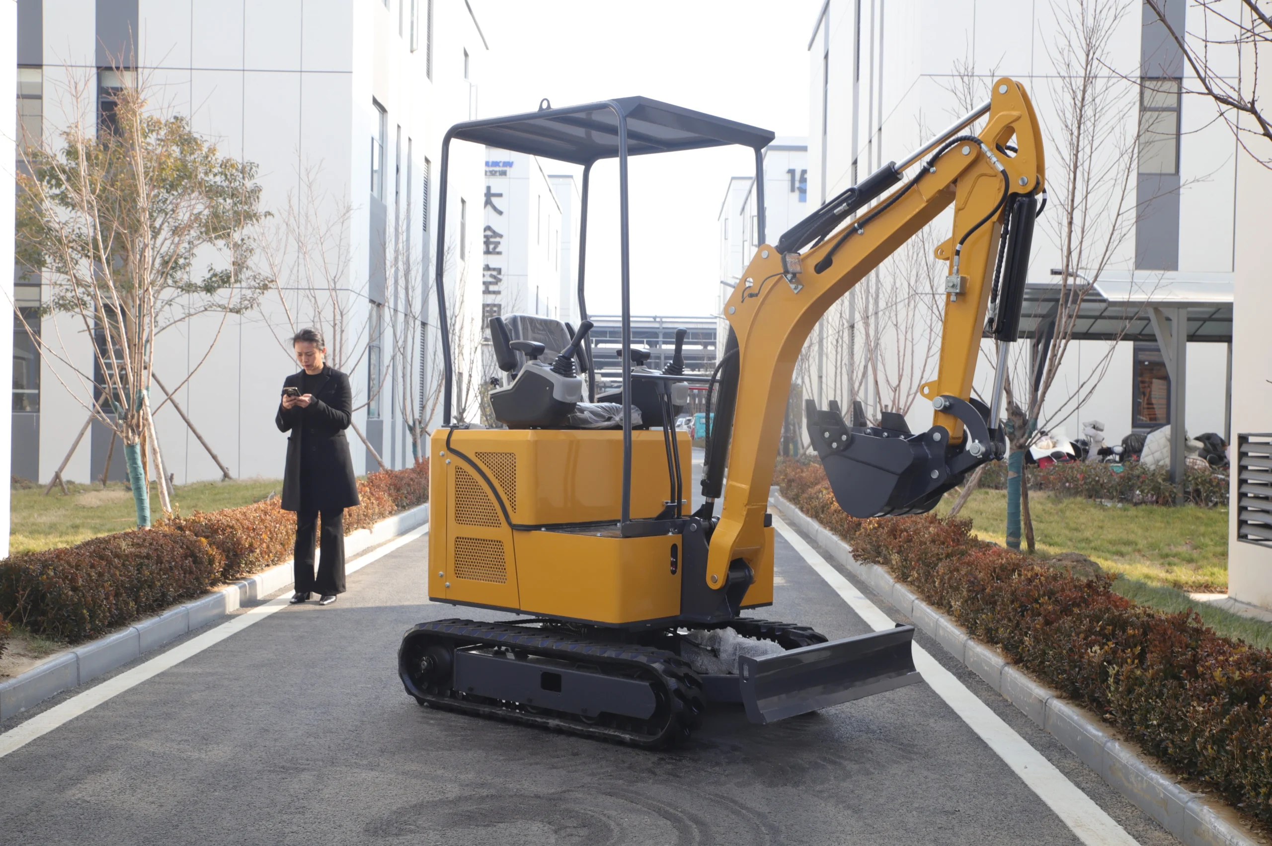 china mini excavator ms 17a