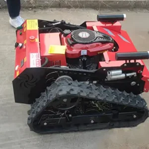 crawler remote control lawn mower