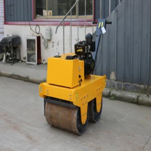 700kg walk behind diesel twin wheel roller ms 700s