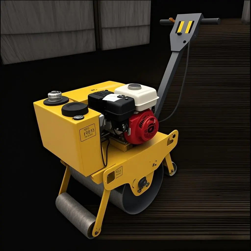 700kgwalk behind single drum vibratory roller ms 700
