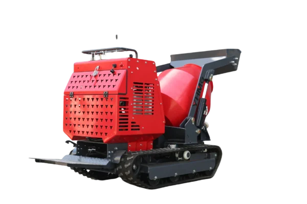 750kg auto loading multifunctional mini track concrete mixer sn 750