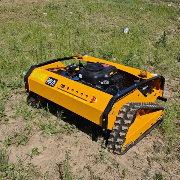 double blade crawler remote control lawn mower sn 1100l