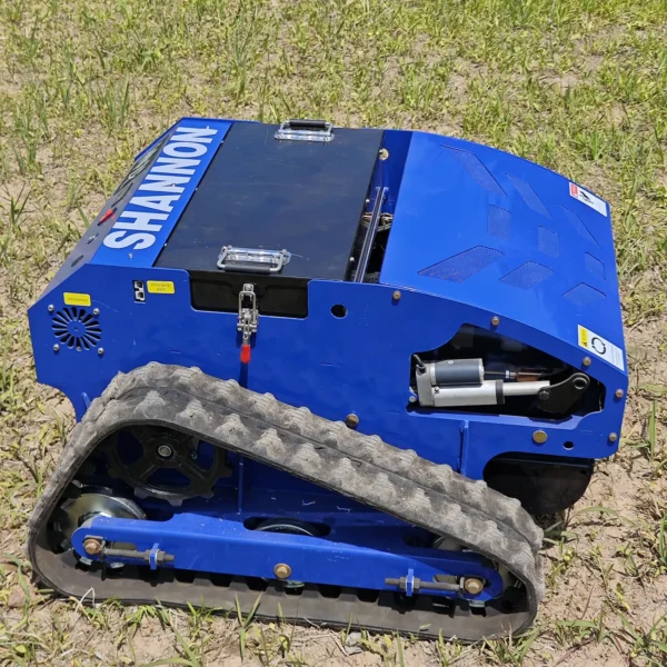 remote control rechargeable lawn mower 550iec robotic lawn helper