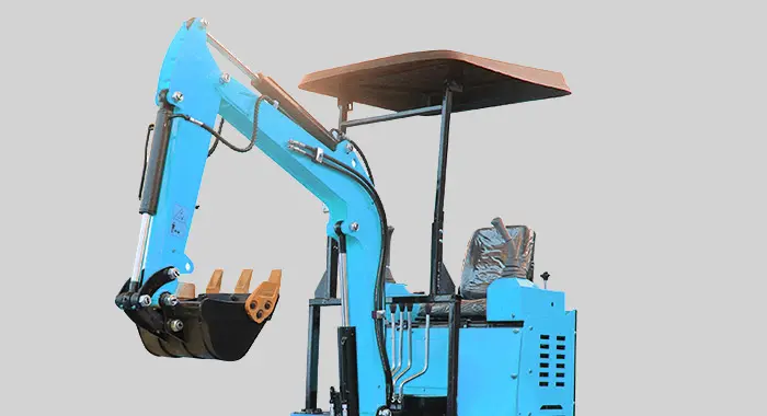 lithium battery small excavator ms 15