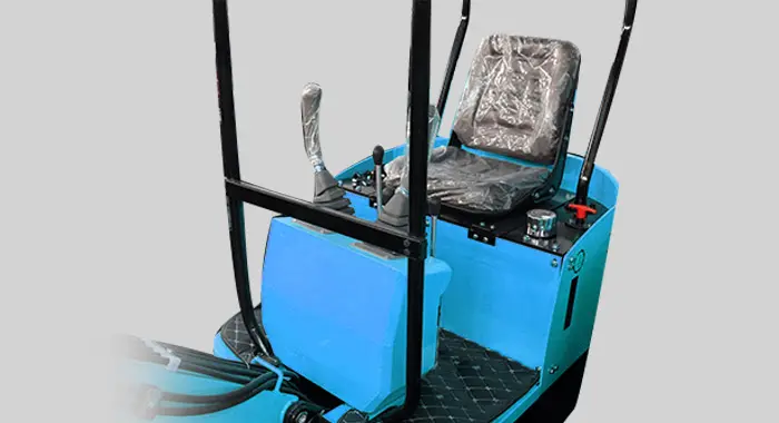 lithium battery small excavator ms 12