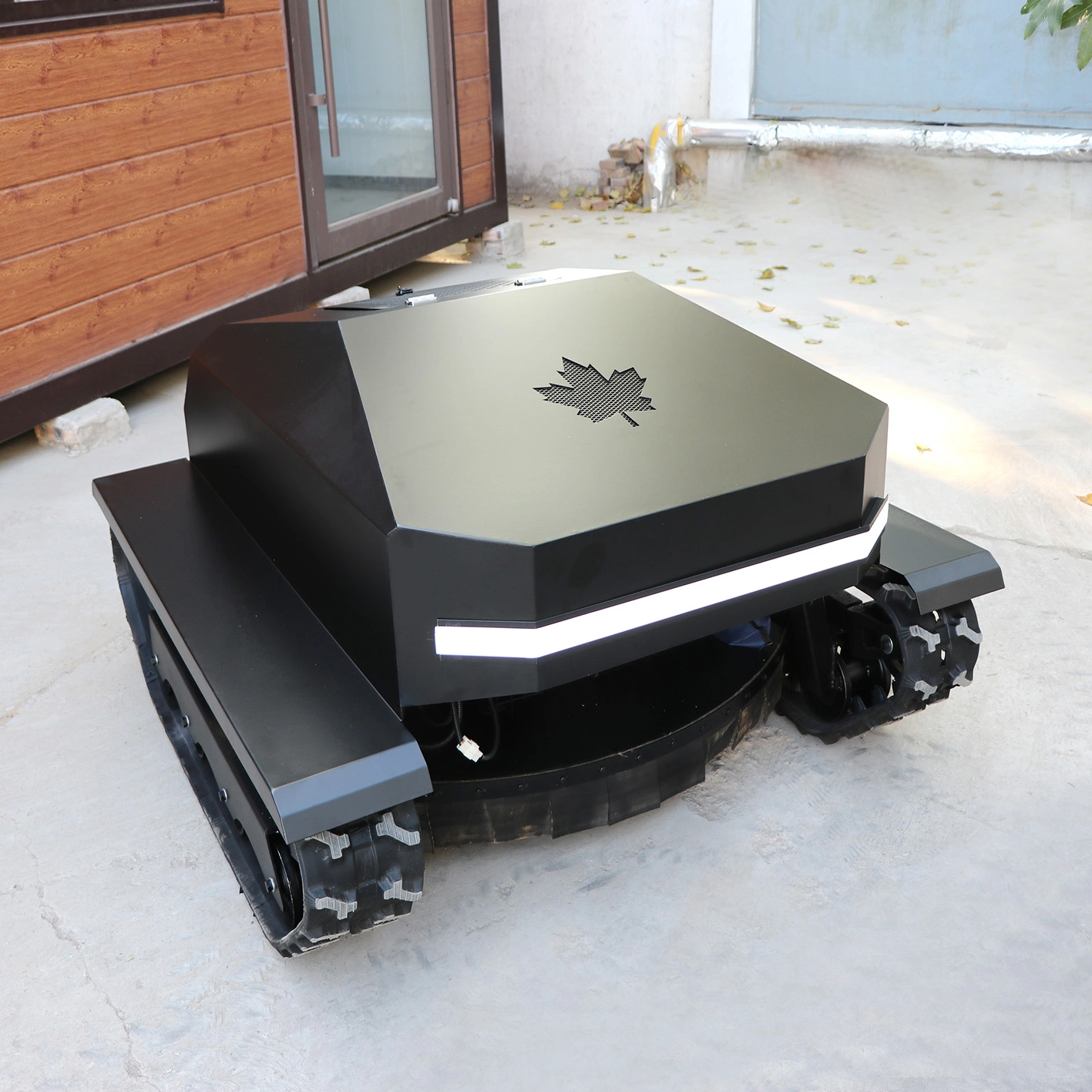 crawler remote control lawn mower ms 900l black warrior pius